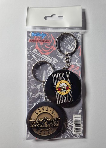 2'li Guns N' Roses Anahtarlık Seti
