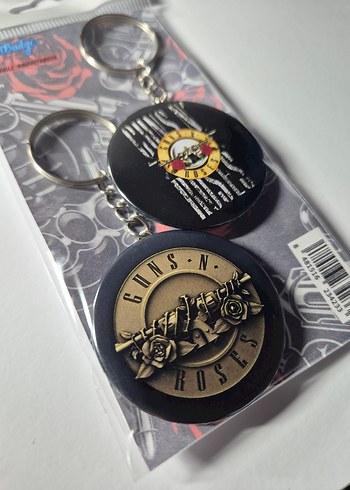 Beden 2'li Guns N' Roses Anahtarlık Seti