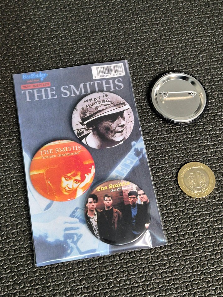 The Smiths Rozet Seti 3'lü - Görsel 3
