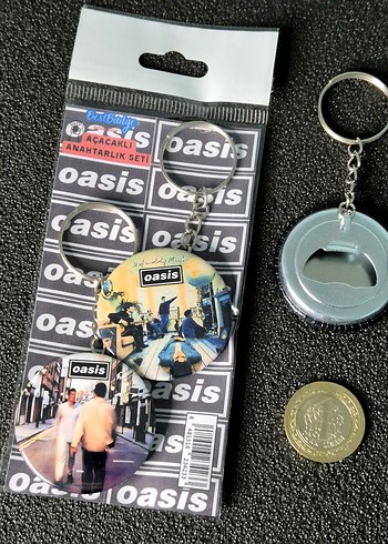 Oasis Anahtarlık Seti 2'li - Görsel 3