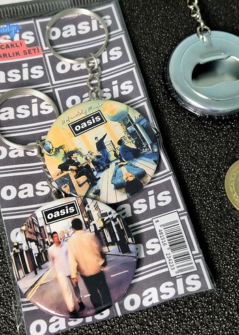Oasis Anahtarlık Seti 2'li - Görsel 5