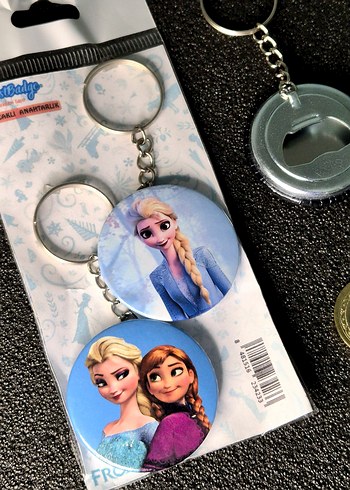 Frozen Elsa ve Anna Anahtarlık Seti 2'li - Görsel 2