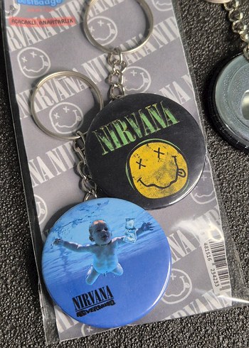 Nirvana Anahtarlık Seti 2'li - Görsel 2