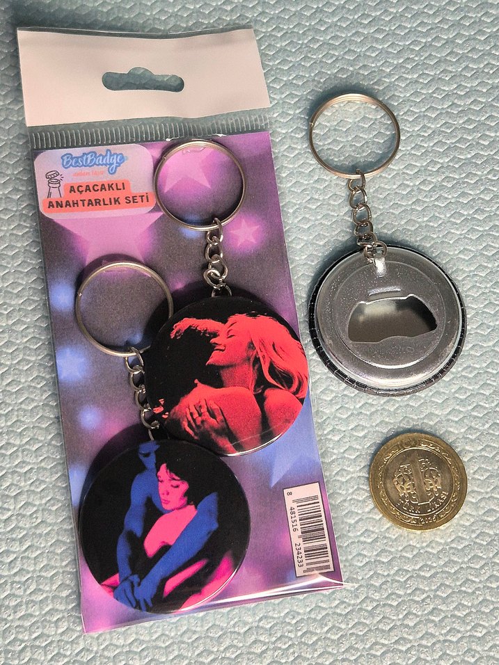 2'li Tv Girl Anahtarlık Seti - Görsel 2