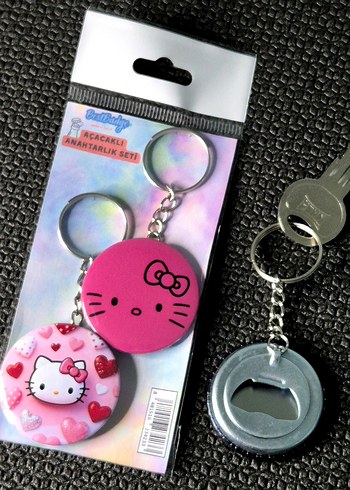 2'li Hello Kitty Anahtarlık Seti  - Görsel 3