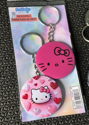 2'li Hello Kitty Anahtarlık Seti  - Görsel 2