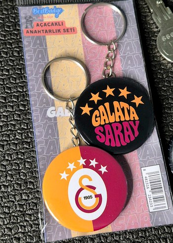 2'li Galatasaray GS Anahtarlık Seti - Görsel 3