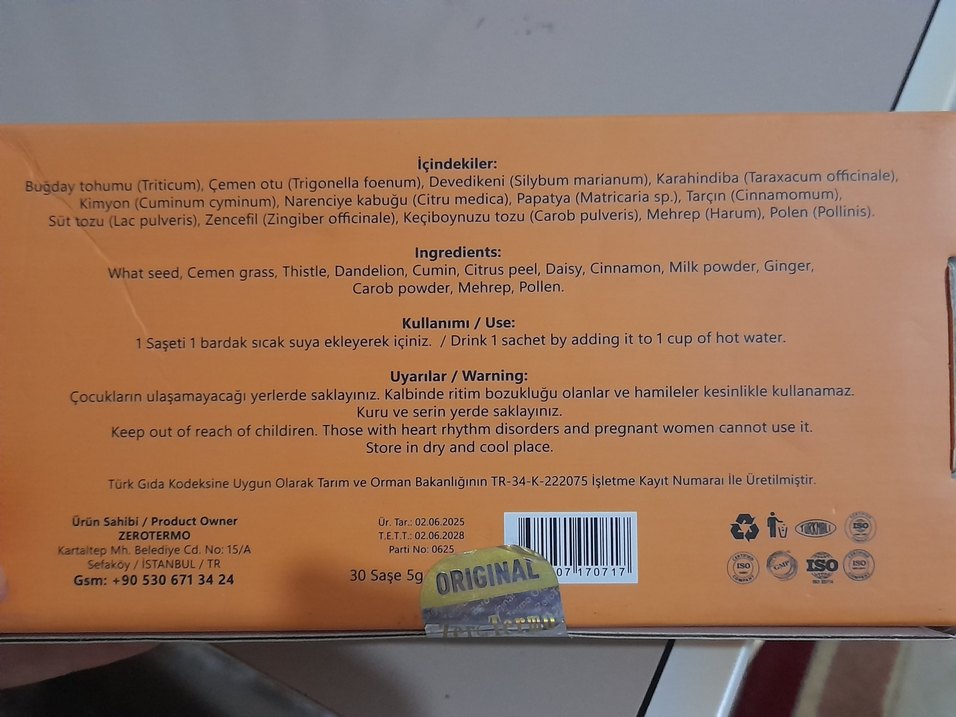 Promilk Kilo aldırıcı Bitki Tozu - Görsel 3