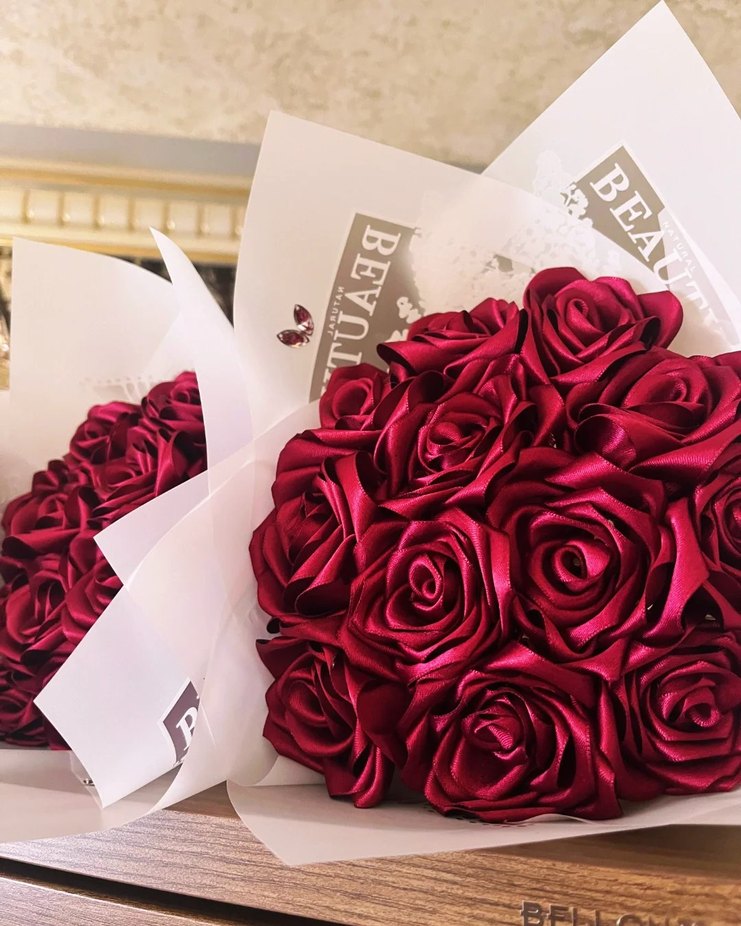 Bordo Gül Buketi Hediye - Görsel 3