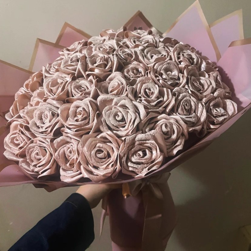 Bej Gül Buketi - Görsel 2