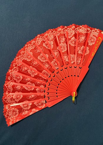 Beyaz Dantel El Yelpazesi - Görsel 3