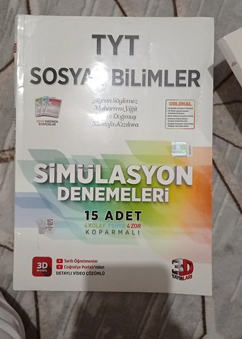 TYT Sosyal Bilimler Simülasyon Denemeleri 15 Adet