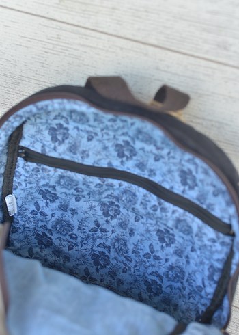 Diğer Dark Cotton Unisex Vintage Baskılı Sırt Çantası