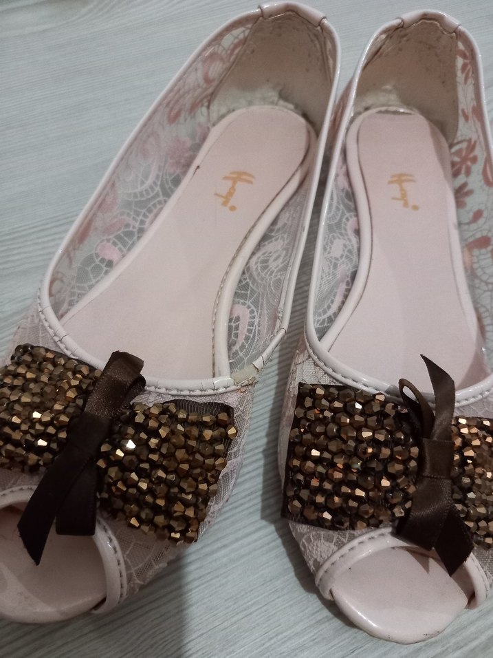 Dantel Detaylı Taşlı Fiyonklu Babet - Görsel 3