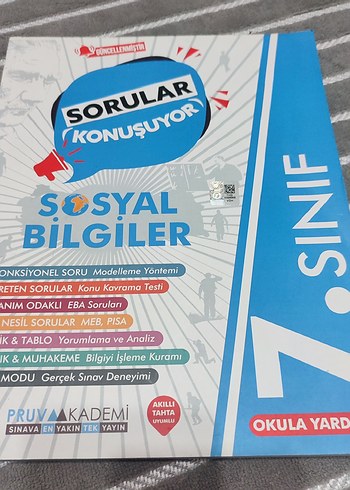 7. Sınıf Matematik sosyal bilgiler fen bilimleri Türkçe Soru Ban