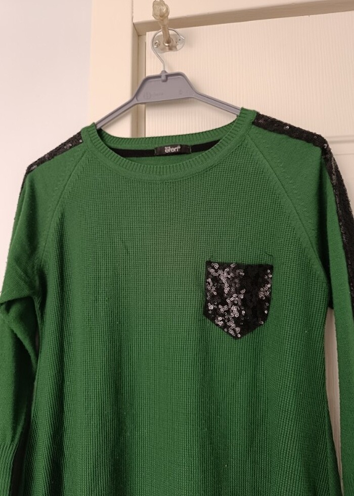 Triko kısa tunik - Görsel 3