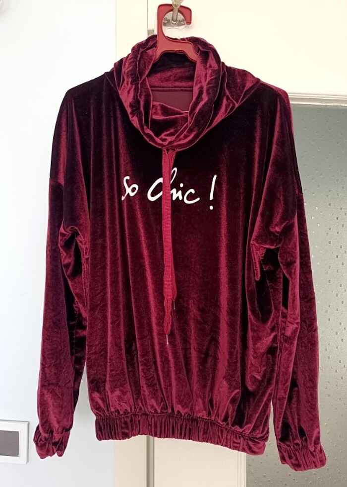 Kadife bluz - Görsel 2