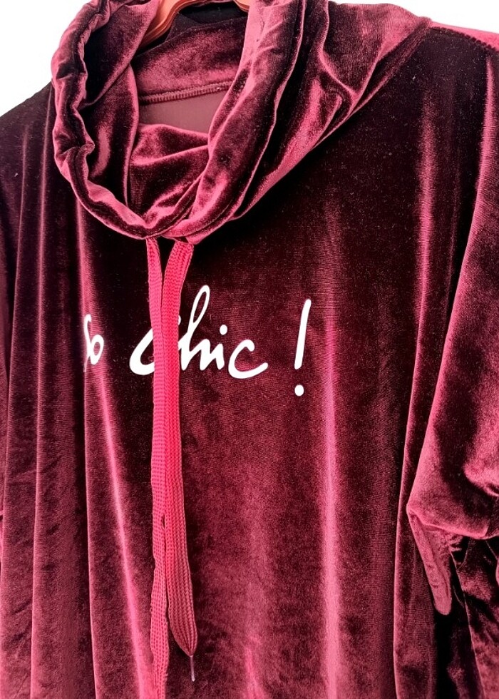 Kadife bluz - Görsel 3