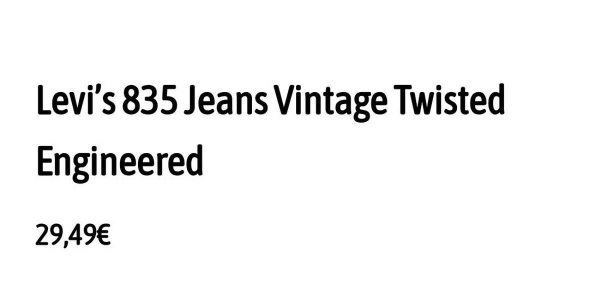 levis duz kesim pantolon - Görsel 3