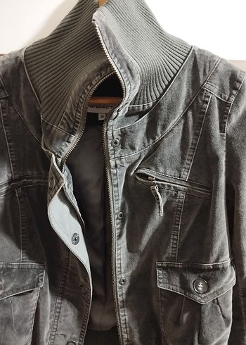 vintage model bogazli ceket - Görsel 5