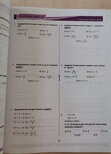  10. Sınıf Matematik Soru Bankası Karekök Yayınları 