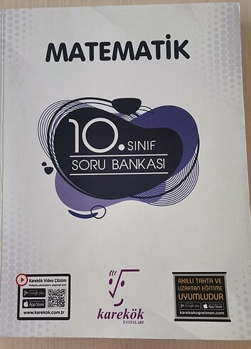 10. Sınıf Matematik Soru Bankası Karekök Yayınları 