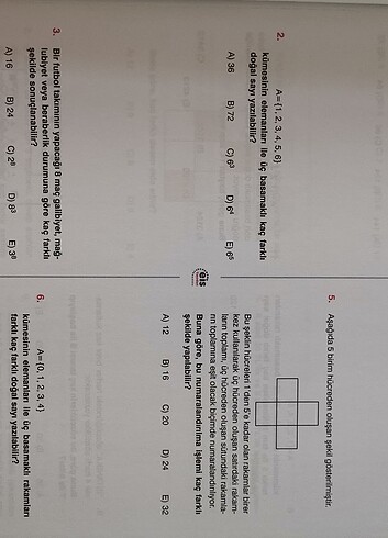  10. Sınıf Matematik Soru Bankası Eis Yayınları 