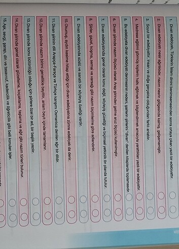  10. Sınıf Edebiyat Soru Bankası 