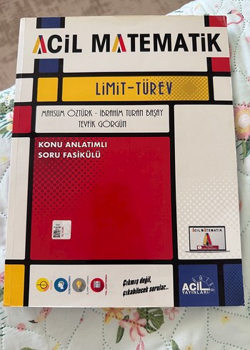 Acil Matematik Limit-Türev Konu Anlatımlı Soru Fasikülü