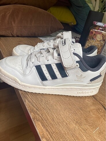 39 Beden beyaz Renk Adidas Forum ayakkabı
