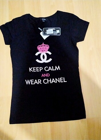 Chanel bayan t-shirt sıfır etiketli 