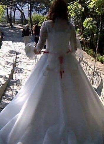 Gelinlik Özel Tasarım Fransız Korseli - Görsel 5