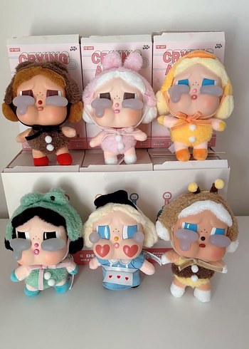 Pastel Renkli Crying Bebek Peluş Oyuncaklar