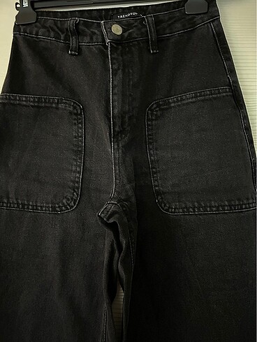 Trendyol & Milla Siyah wide leg jean