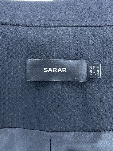 38 Beden siyah Renk Sarar Blazer %70 İndirimli.