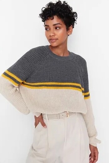 s Beden Trendyolmilla - Crop Kazak