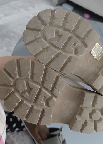 Beyaz Tokalı Kadın Platform Loafer - Görsel 8