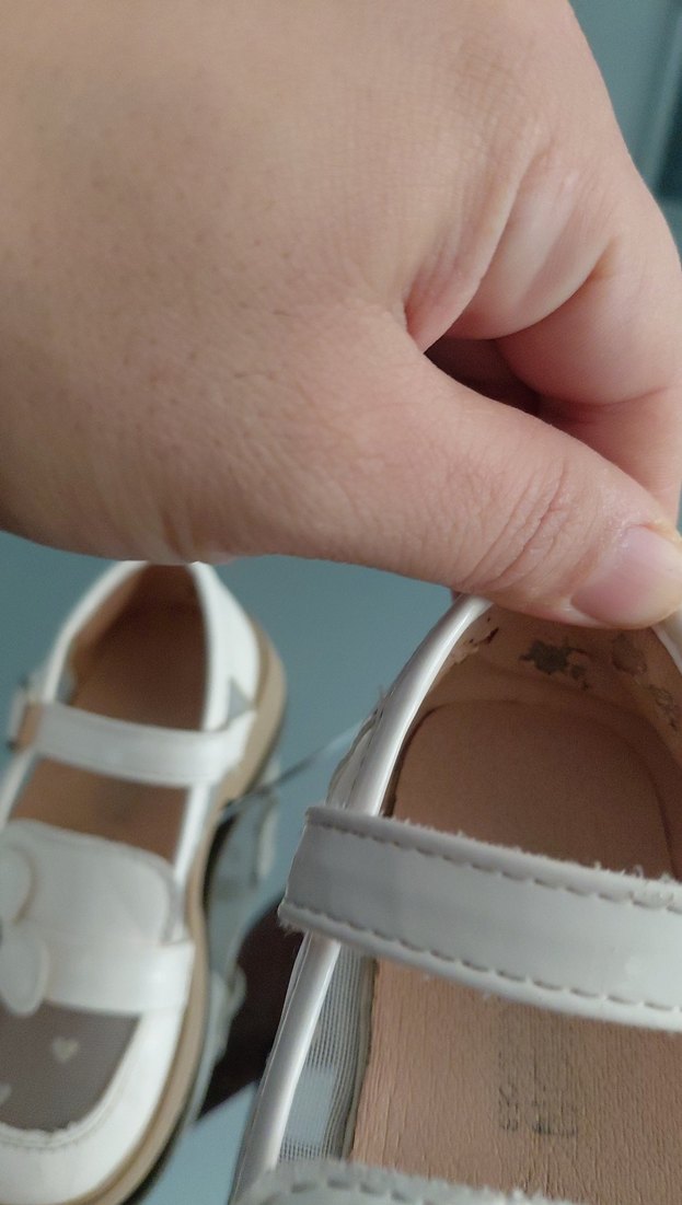 Kız Çocuk Beyaz Tokalı Babet - Görsel 4