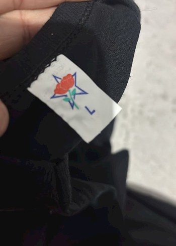 Kız Çocuk Siyah Baskılı Pamuklu Tişört - Görsel 2