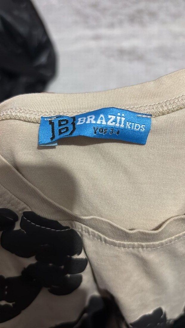 Kız Çocuk Kısa Kollu Baskılı Tişört - Görsel 2