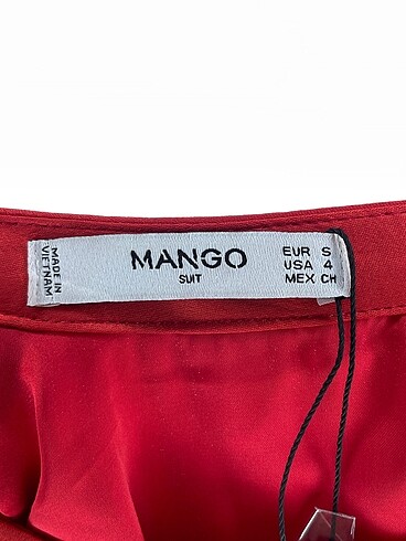 s Beden kırmızı Renk Mango Günlük Elbise %70 İndirimli.