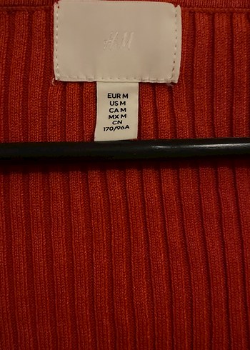 m Beden kırmızı Renk H&M Triko Kadın Kazak
