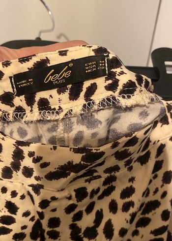 Leopar Desenli midi etek Etek - Görsel 3