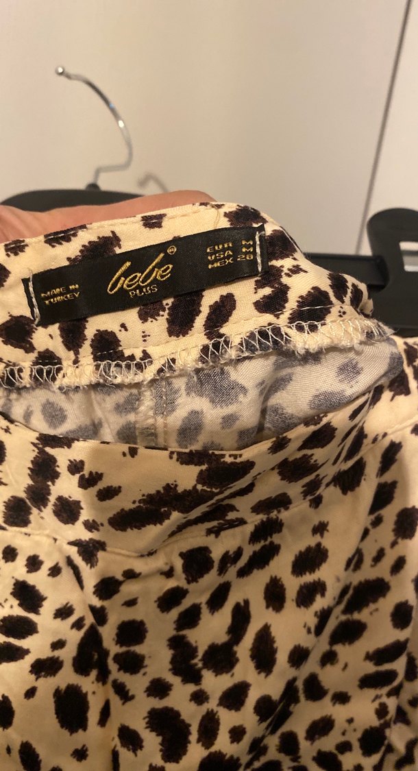 Leopar Desenli midi etek Etek - Görsel 3