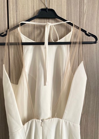 Uzun Beyaz Elbise - Görsel 3