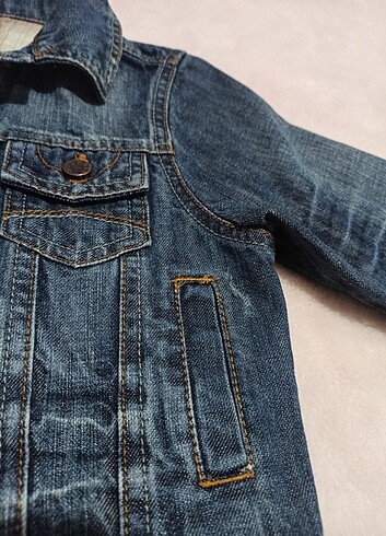 18-24 Ay Beden lacivert Renk Mothercare 1,5-2 yaş Jean Ceket