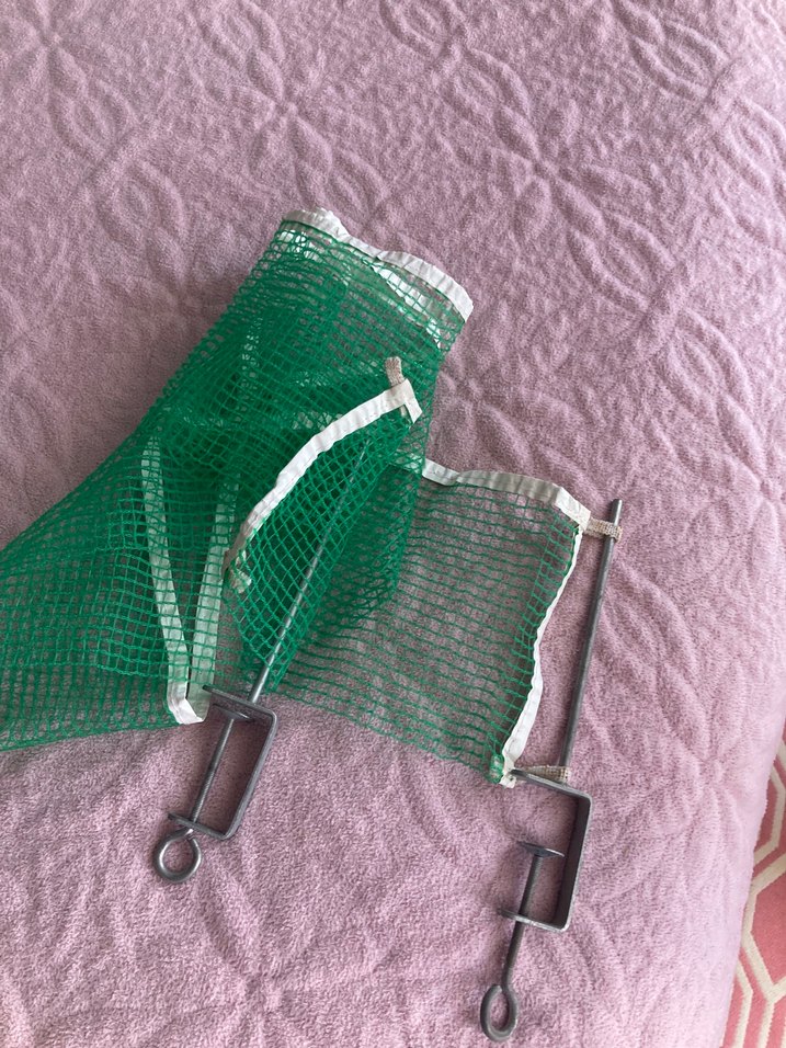 Yeşil pinpon masa file  Askısı - Görsel 3