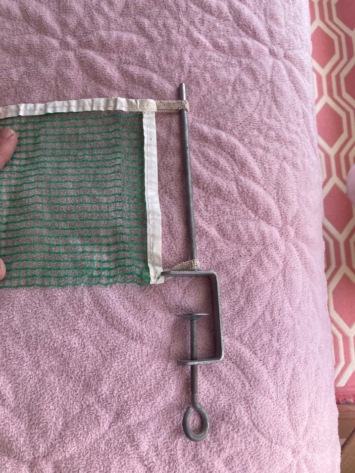 Yeşil pinpon masa file  Askısı - Görsel 4