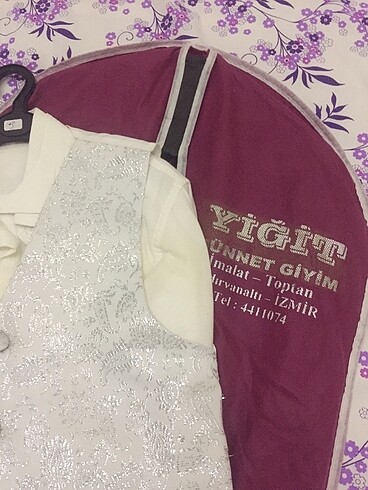 11-12 Yaş Beden beyaz Renk Sünnet takımı 2 gömlek