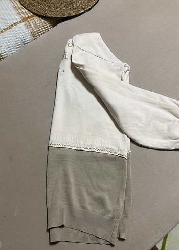 Tiriko parçalı Kapüşonlu renk bloklu Sweatshirt - Görsel 10